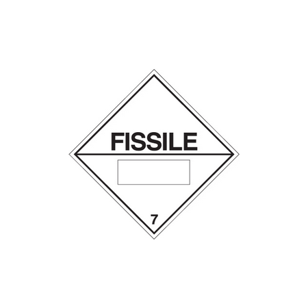 Fissile diamond sign