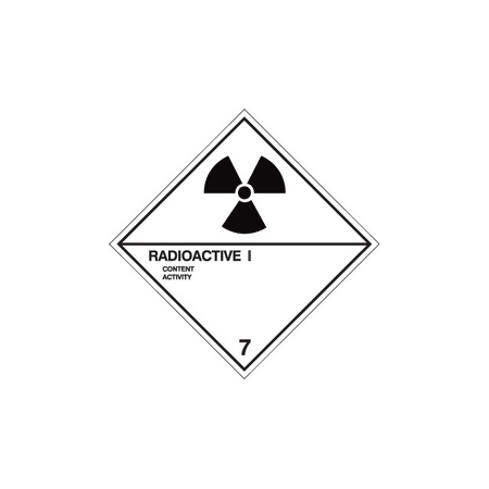 Radioactive I diamond sign