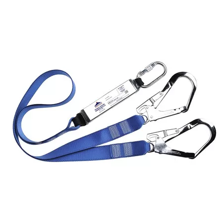 Portwest FP51 Double Lanyard Webbing With Shock Absorber