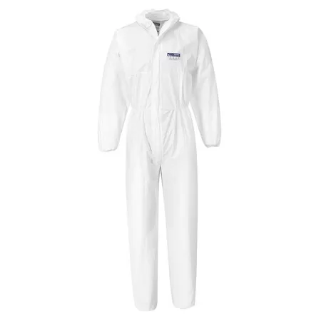 Portwest ST40 BizTex Microporous Coverall Type 6/5 Pack Of 50