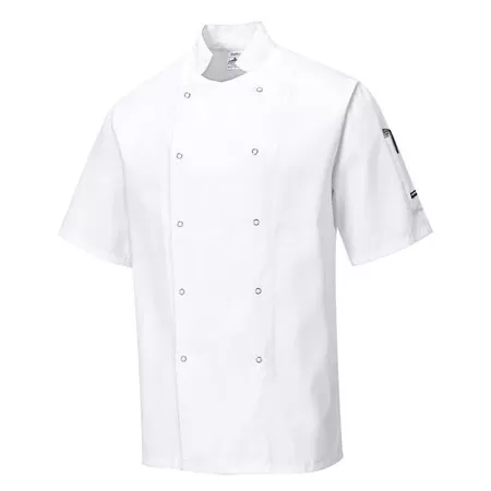 Portwest C733 Cumbria Chefs Jacket White