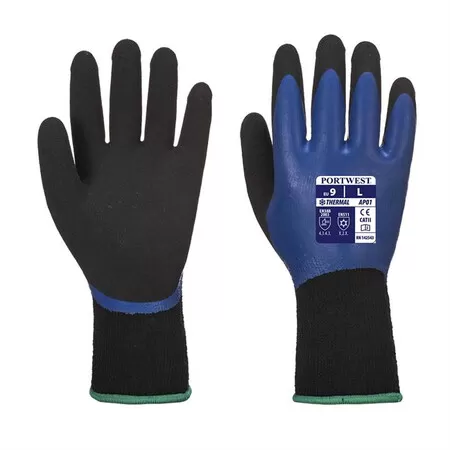 Portwest AP01 Thermo Pro Glove Blue-Black