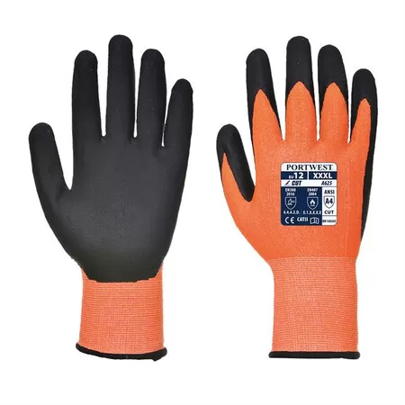 Portwest A625 Vis-Tex 5 Cut Resistant Glove Orange
