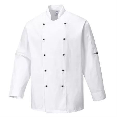 Portwest C834 Somerset Chef Jacket White