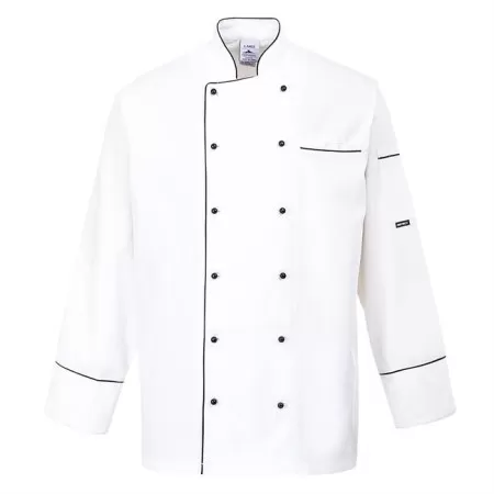 Portwest C775 Cambridge Chef Jacket White