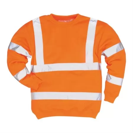 Portwest B303 Hi-Vis Sweatshirt Orange