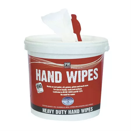 Portwest IW10 Hand Wipes (Pk150) White