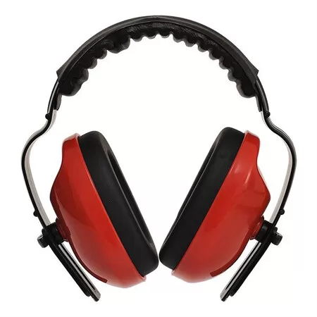 Portwest PW48 Classic Plus Ear Protector Red