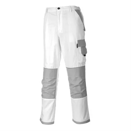 Portwest KS54 Painters Pro Trousers White