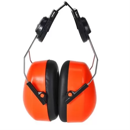 Portwest PS47 Hi-Vis Clip-On Ear Protector Orange