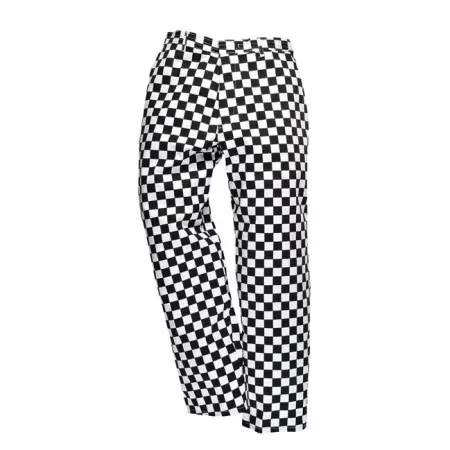 Portwest S068 Harrow Chef Trousers Chessb