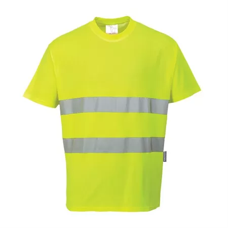 Portwest S172 Cotton Comfort T-Shirt Yellow
