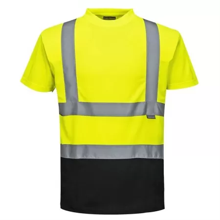 Portwest S378 Hi-Vis 2-Tone T-Shirt Yellow