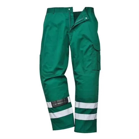 Portwest S917 Iona Safety Trousers Bottle Green