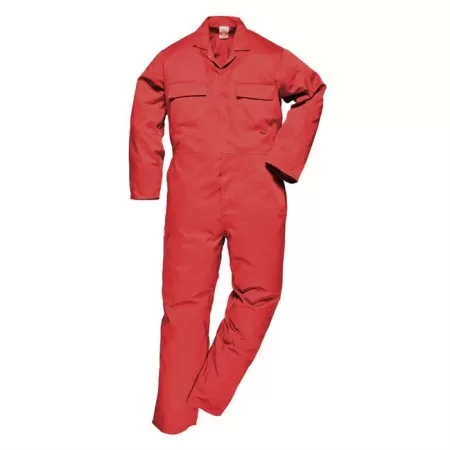 Portwest S999 Euro Work Boilersuit Red