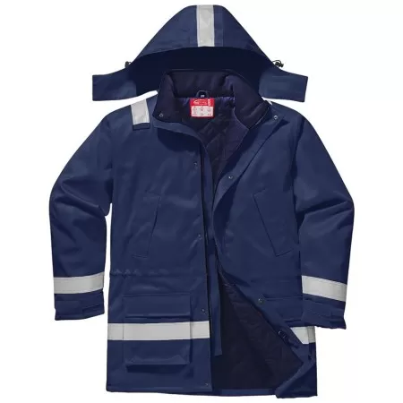 FR59 Flame Retardant Anti Static Winter Jacket