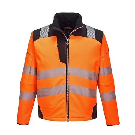 Portwest T402 Vision Hi-Vis Softshell Jacket Orange