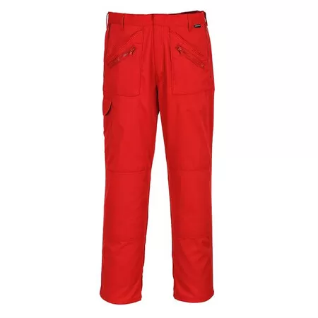 Portwest S887 Action Trousers Red