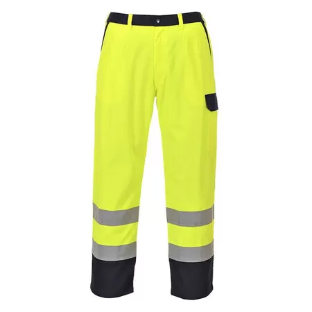 Portwest FR92 Hi-Vis Bizflame Pro Trousers Yellow