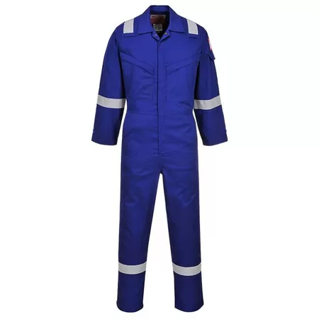 Portwest AF73 Araflame Silver Coverall Royal
