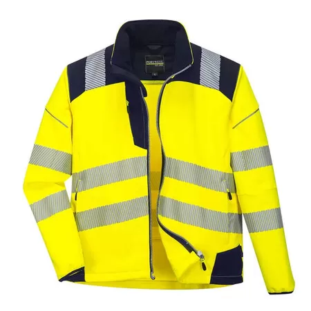 Portwest T402 Vision Hi-Vis Softshell Jacket Yellow