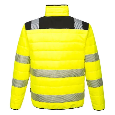 Portwest PW371 Hi Vis Baffle Jacket Yellow