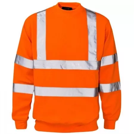 Orange Hi Vis Sweatshirt Supertouch 56881