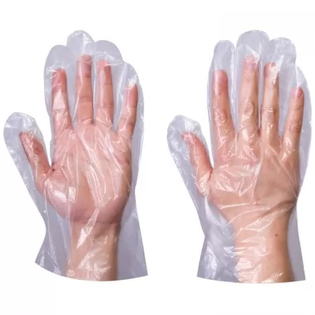 Clear PE Gloves