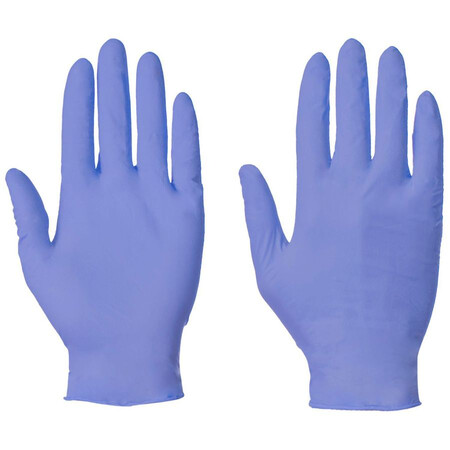 Blue Nitrile disposable Powder Free Gloves