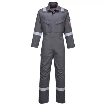 Portwest FR93 Bizflame Ultra Coverall Grey