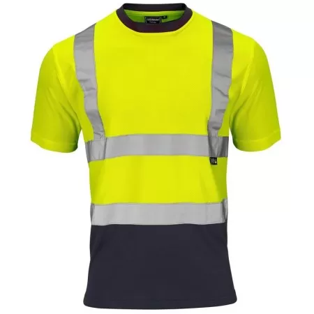 Yellow and Blue hi vis tee shirt