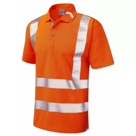 Leo Coolviz Ultra Polo Shirt Class 2 - P02 Orange