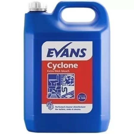 Thick Domestos Style Cyclone Bleach 5 Ltr - J003