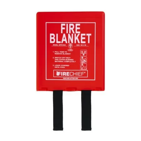 1.1 x 1.1m Firechief Fire Blanket Rigid Case
