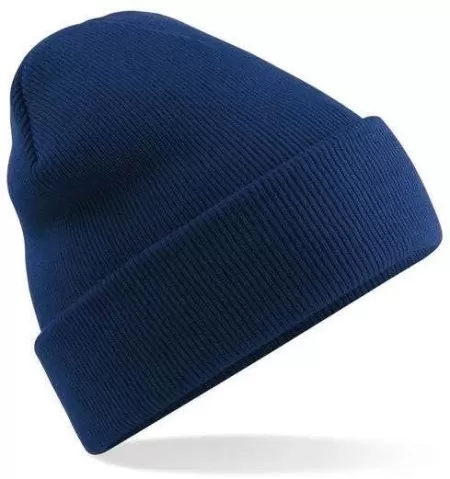 Embroidered Knitted Beanie Hat Beechfield BC045 Oxford