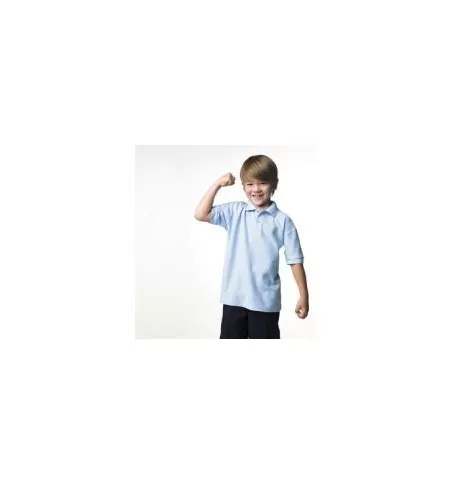 Russell Europe Schoolgear J539B,Kid's poly/cotton polo