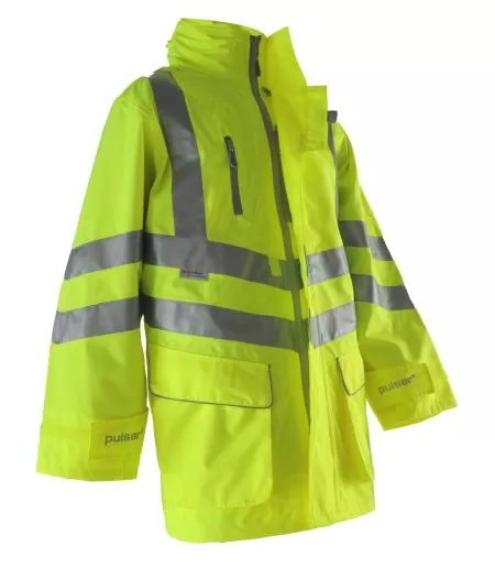 Pulsar 7 in 1 Hi Vis Coat P487