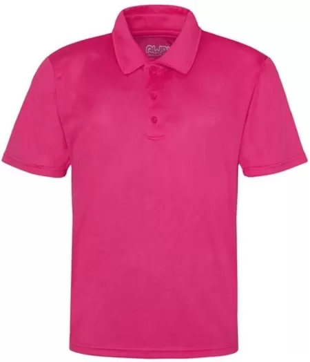 JC040 Cool Awdis Poloshirt  Hot Pink