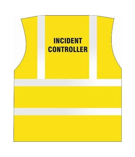Incident Controller Printed Hi Vis Vest
