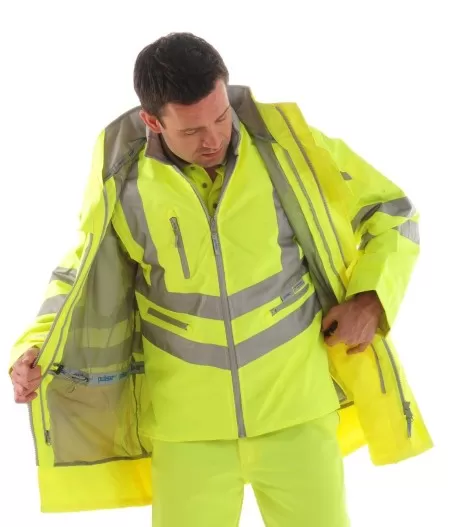 Pulsar P487 7 in 1 hi vis jacket