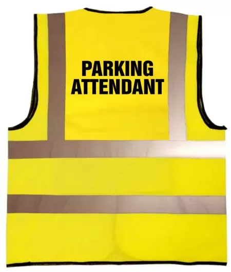 Parking Attendant Printed Hi Vis Vest