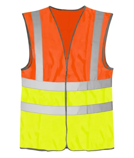 Orange and Yellow Hi Vis Vest