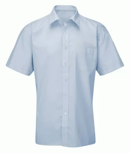 Men's Deluxe Short Sleeve Shirt CSH1 Orbit Sky Blue