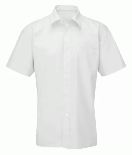 Men's Deluxe Short Sleeve Shirt CSH1 Orbit White