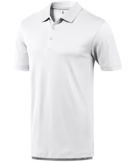 White Performance polo shirt AD036 adidas