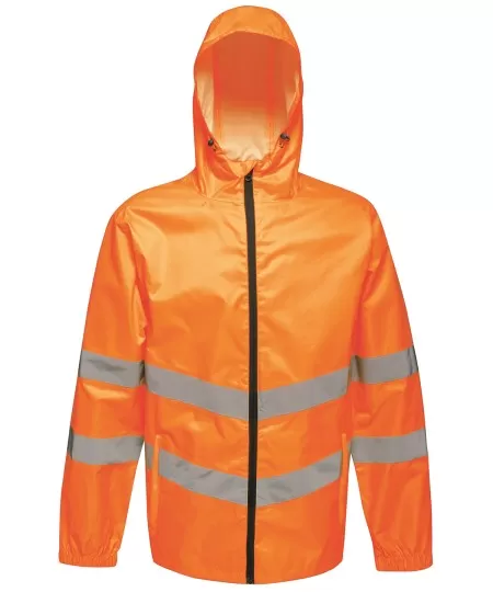 Regatta High-vis pro pack-away jacket TRW497 Orange