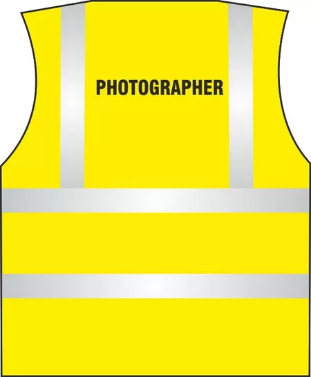Photographer Printed Hi Vis Vest