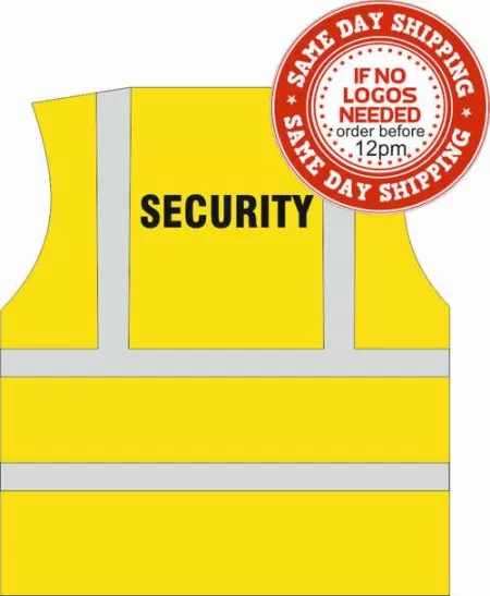 Security Hi Vis vest