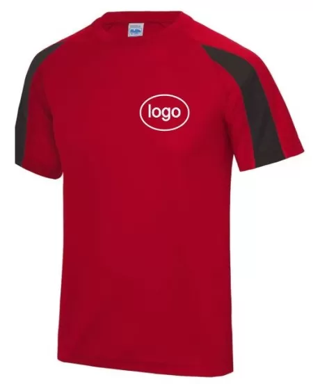 School Leavers Contrast Personalised T Shirt Secondary School age 14+ (minimum order of 10)