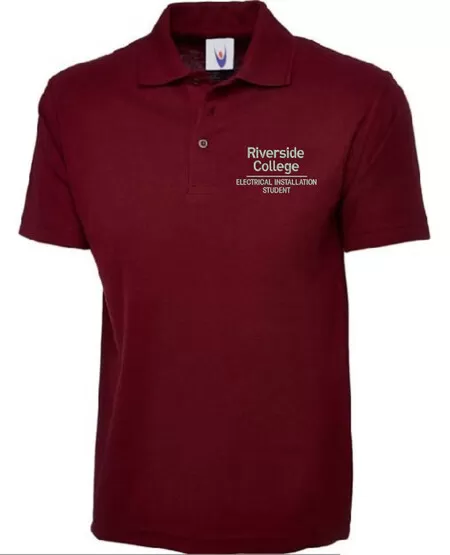 Electrical Installation Student Polo Shirt Maroon